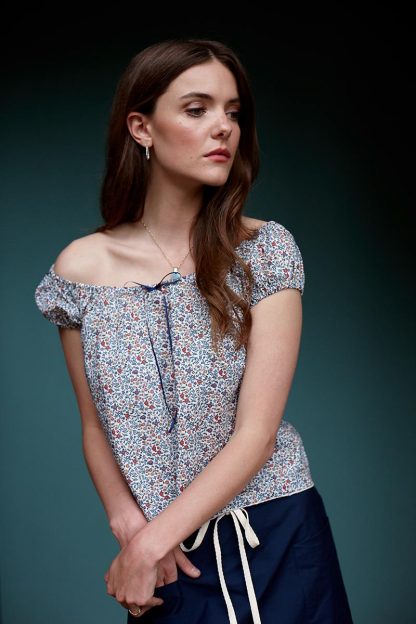 Gracie Top in Multicoloured Floral